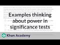 Understanding Significance Tests and Power