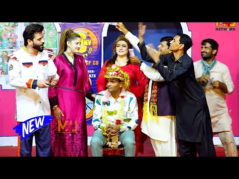 Asad Mukhra and Aamir Sohna | Saqi Khan | New Stage Drama | Jashan | Comedy Clip 2025 #comedy