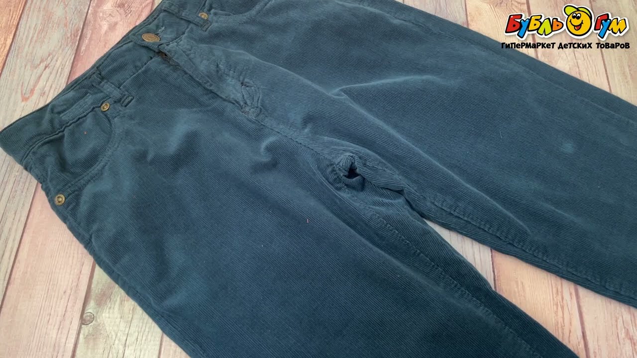  Брюки утепленные Lanson Kids в насыщенном темно-синем цвете - видео