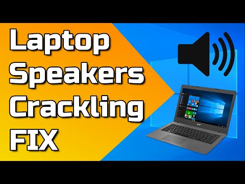 how to fix speakers on laptop