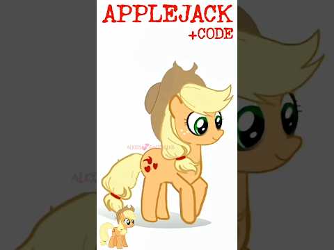 💞APPLEJACK (MLP) in Gacha Life 2💞 #mlp #gacha #gl2 #shorts #viral #fyp
