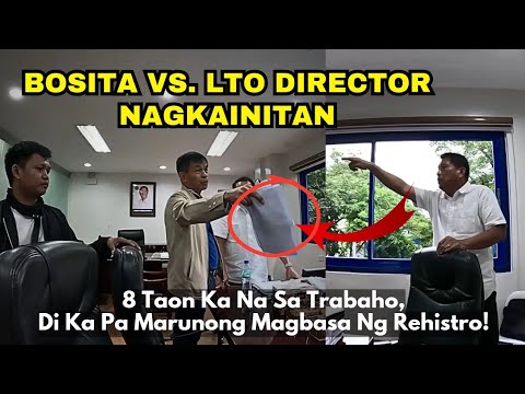 Delivery Rider, Hinuli Dahil Mali Ang Basa Ng Rehistro - LTO Director, Sinagot Si Cong. Bosita