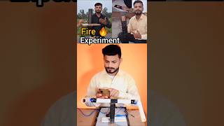Fire Experiment, New Science Project #shorts #science #trending #experiment