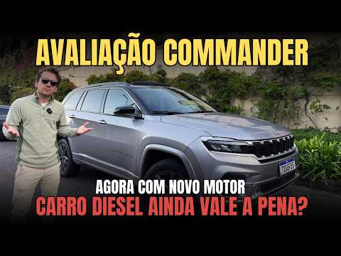 AVALIAÇÃO COMMANDER DIESEL. Novo Motor de 200cv! Por 314 MIL. Vale a Compra? Melhor que Tiggo 8 PRO?
