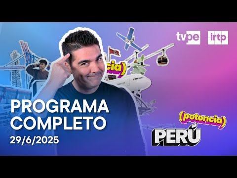 📺 "Perú potencia" por TVPerú EN VIVO | Domingo 29 de junio de 2025