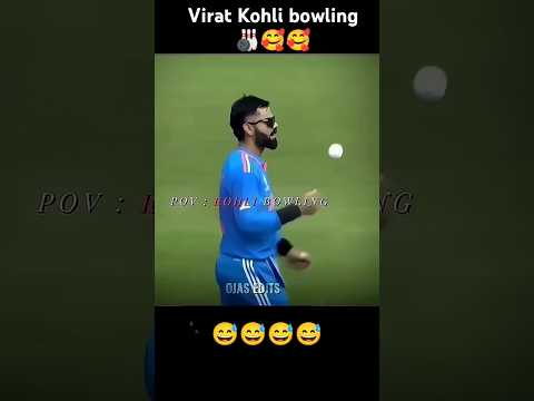 VIRAT kohli bowling 🎳 #cricket #ipl #cricketlover #viratkohli #viralshorts