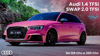 Audi A3 : jabha A3 daha s3 / de 125chv a 300chv avec plein de modifications  ￼/ swap moteur boite