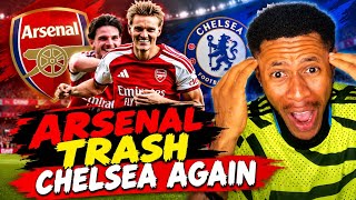 Arsenal trash Chelsea again #Arsenal #chelsea 