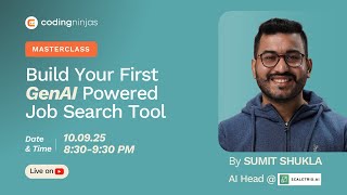 How to Create a GenAI Job Search Tool (Step-by-Step Masterclass)