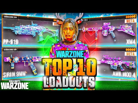 TOP 10 *BROKEN* META Loadouts in Warzone