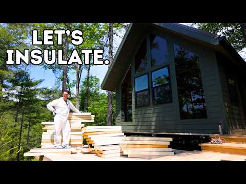 After 2 Years Building This Cabin… I Finally Did This - Offgrid Cabin Build