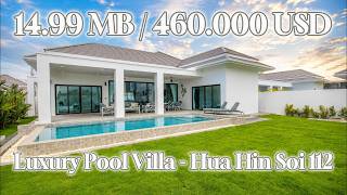 (SOLD) Luxury Pool Villa for Sale at Botanica Hua Hin