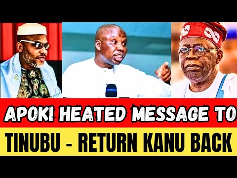 😱Don’t Flush A Blocked Toilet - Dr. Charles Apoki Calls Gor Nnamdi Kanu’s Release