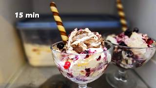 Quick Ice cream cheesecake 15 min
