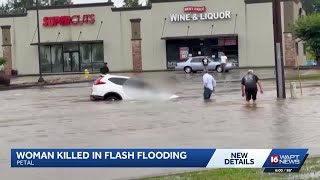 YouTube video thumbnail: Name Released of Woman Killed in Mississippi Flash Flooding