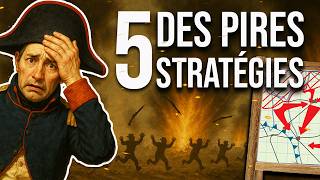 Les 5 PIRES Stratégies Militaires de l'Histoire !