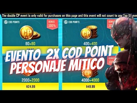 EVENTO 2X DE COD POINTS + NUEVO PERSONAJE MITICO + RAAL LEGENDARIA | COD Mobile | Rido