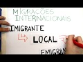 Human Migration and Displacement Concepts
