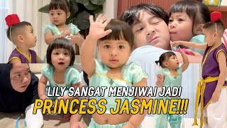 COSPLAY LUCU LILY DAN CIPUNG JADI PRINCESS JASMINE & ALADDIN!!!