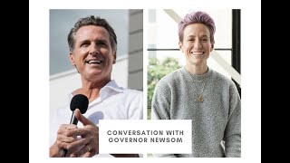 A conversation with Megan Rapinoe and Governor and First Lady of California