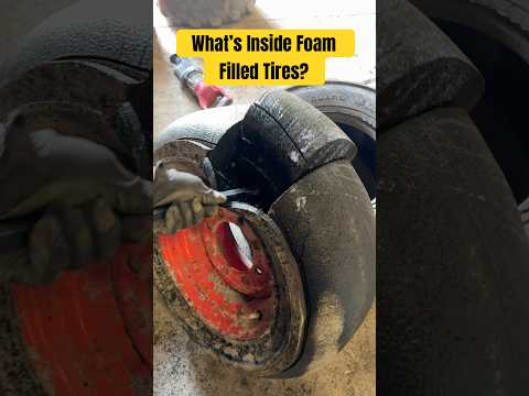 What Foam Filled Tires Look Like!