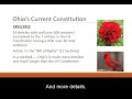 Ohio Constitution Knowledge Assessment