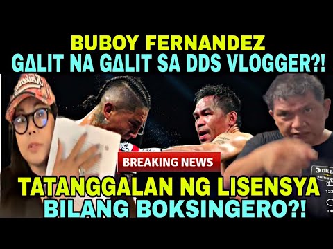 BUBOY FERNANDEZ HINDI NA NAKAPAG TIMPI SA DDS VLOGGER?!