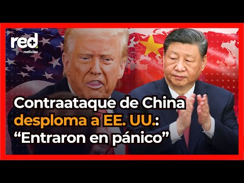 Inclemente respuesta de China a aranceles de Donald Trump: Economía de Estados Unidos se desploma