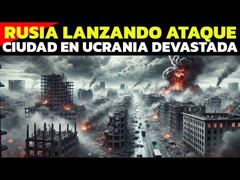 ¡ULTIMO MINUTO!  ATAKUES RUSOS CON DRONES DEJAN MÁS DE 100....