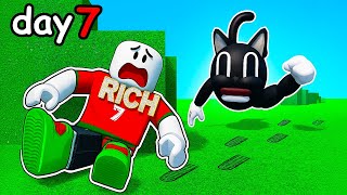 i survived Roblox 7 days to live...?