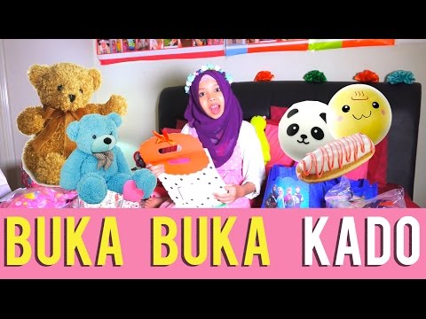BUKA BUKA KADO + DAPET BANYAK SQUISHY, BONEKA, TAS | PART 1 | Fatimah halilintar