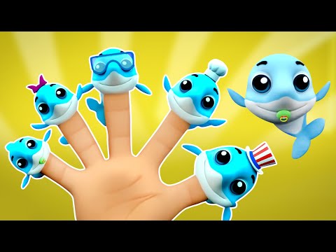 Shark Finger Family, Fish Songs and Nursery Rhymes for Kids