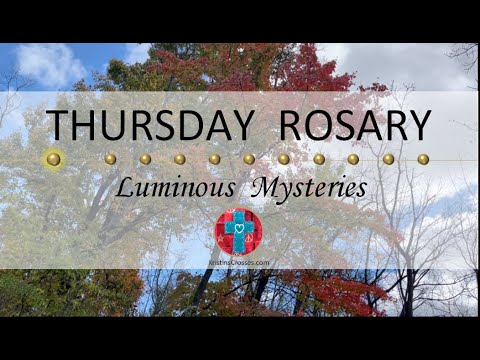 Thursday Rosary • Luminous Mysteries of the Rosary 💚 November 21, 2024 VIRTUAL ROSARY - MEDITATION