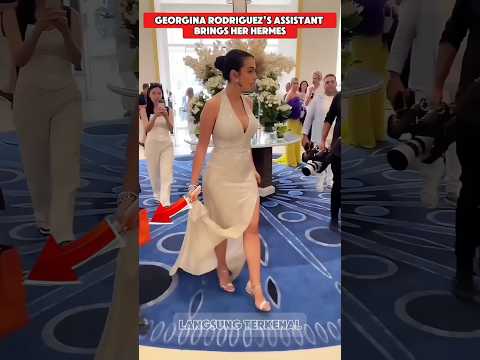 BILLIONAIRE,Harga tas mewah georgina rodriguez istri ronaldo yang di bawa oleh asistennya#shorts