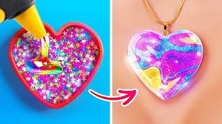 ✂️ DIY EPOXY RESIN & POLYMER CLAY CRAFTS FOR EVERYONE! 🖌️