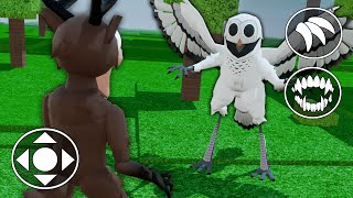 Deer Family vs Owl Family! Deer`s Family in 99 Nights in the Forest Roblox
