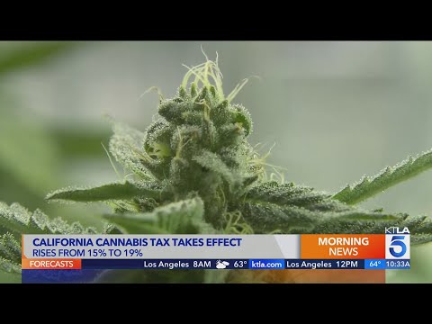 YouTube video thumbnail: New Cannabis tax Increase is a High Concern for California Dispensaries