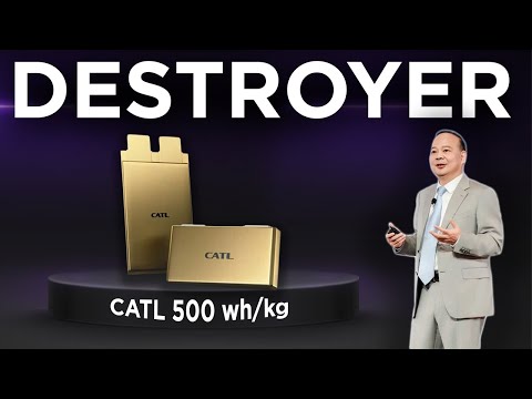 CATL's New 500wh/kg Battery is a DESTROYER! | Beyond Solid State