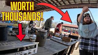 This FLEAMARKET was LOADED!
