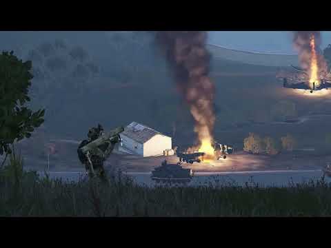 Sophisticated missiles lock Su-25 Advanced Fighter Jets and Helicopters | ArmA 3