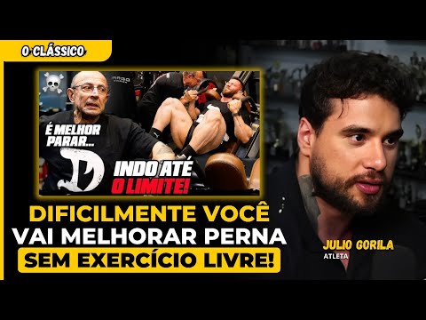 JULIO GORILA MANDA a REAL sobre EXERCÍCIO LIVRE no TREINO de MUSCULAÇÃO