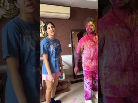 Best trick for holi | Suyash Vlogs | Yashi Tank #youtubeshorts #minivlog #suyashvlogs #trendingshort