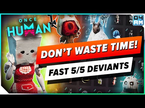 DON'T MISS IT! Get Rare 5/5 Deviations FAST in Once Human 2.0 Dreamveil Update
