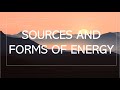Renewable and Non-Renewable Energy Concepts
