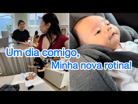 Um dia comigo | Minha nova rotina!