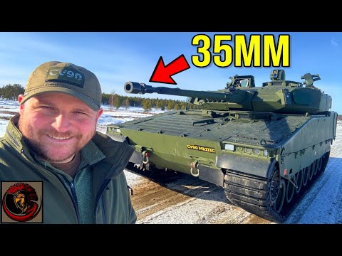 CV90 Mark IIIC Infantry Fighting Vehicle 35mm - MY SECOND TRIP TO BAE SYSTEMS HAGGLUNDS!