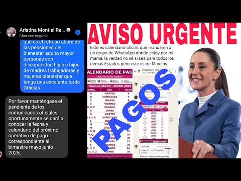 EN LA MADRE 10 DE MAYO $6200 ADULTOS MAYORES PAGO PENSIÓN RESPONDE ARIADNA MONTIEL EN VIVO