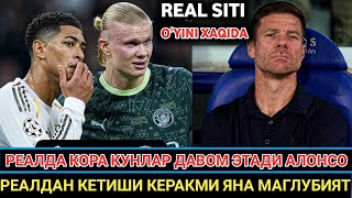 ТЕЗКОР РЕАЛДА ҚОРА КУНЛАР ДАВОМ ЭТАДИ АЛОНСО РЕАЛДАН КЕТИШИ КЕРАКМИ РЕАЛ СИТИ 1:2 ЎЙИНИ ҲАҚИДА ВИДЕО