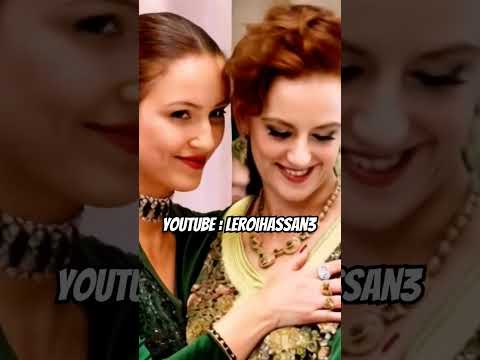 عناق اميرتان من اجمل الاميرات في العالم الاميرة سلمى الأم و الاميرة خديجة البنت #leroihassan3