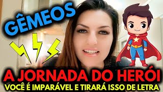 ♊ GÊMEOS 💥🦸‍♀️✨ A JORNADA DO HERÓI: VOCÊ É IMPARÁVEL E TIRARÁ ISSO DE LETRA! 
